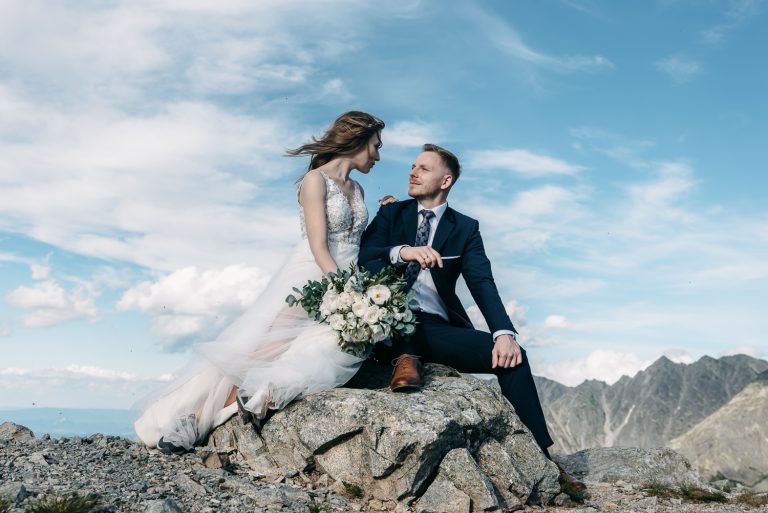 sesja ślubna tatry para młoda