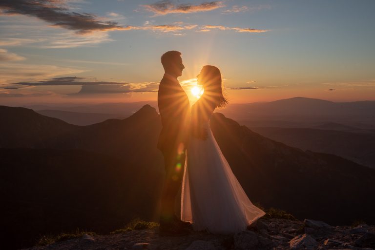 sesja ślubna tatry para młoda