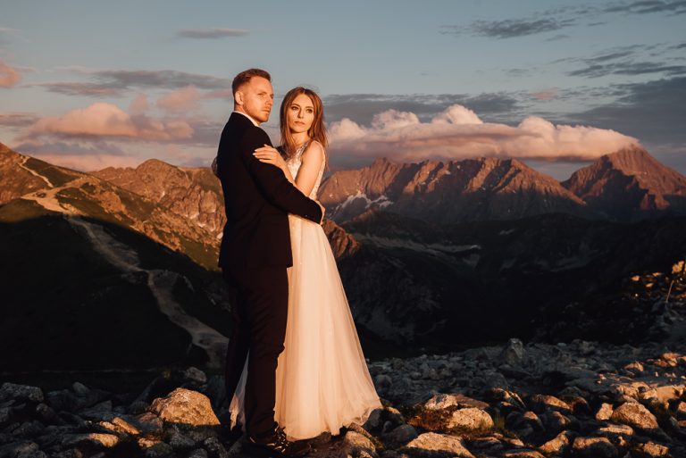 sesja ślubna tatry para młoda