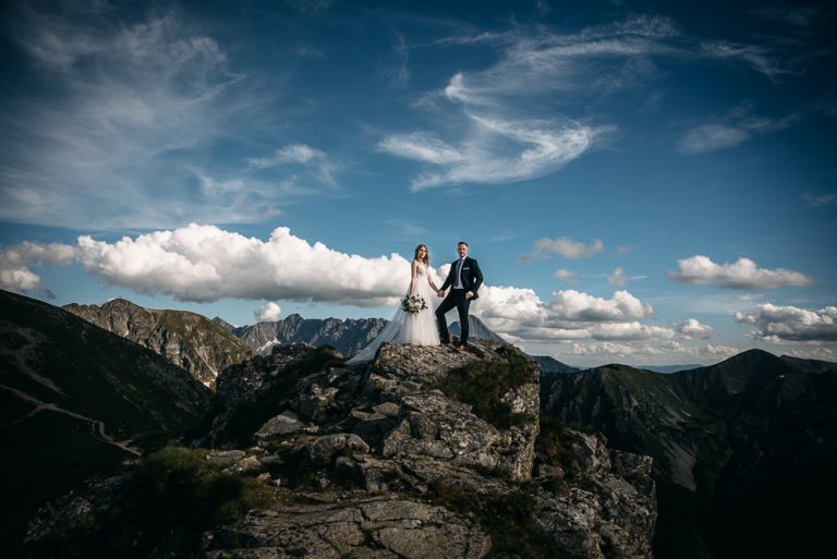 sesja ślubna tatry para młoda