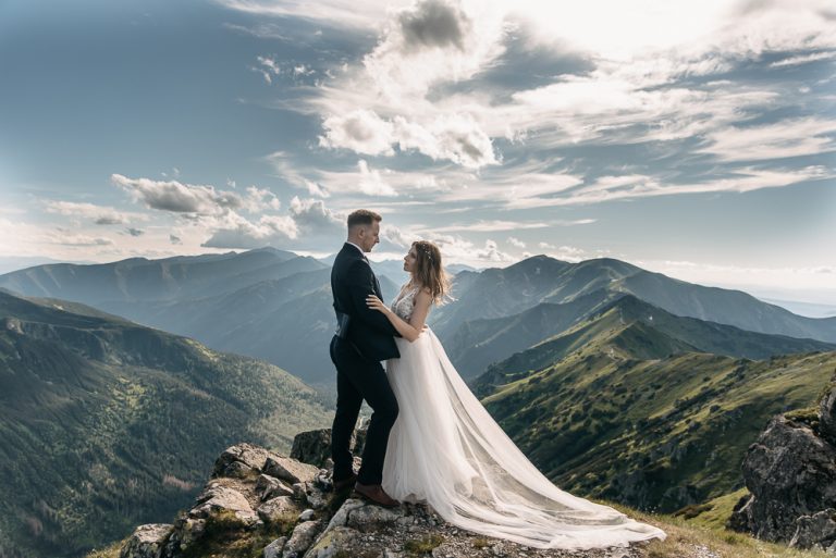 sesja ślubna tatry para młoda