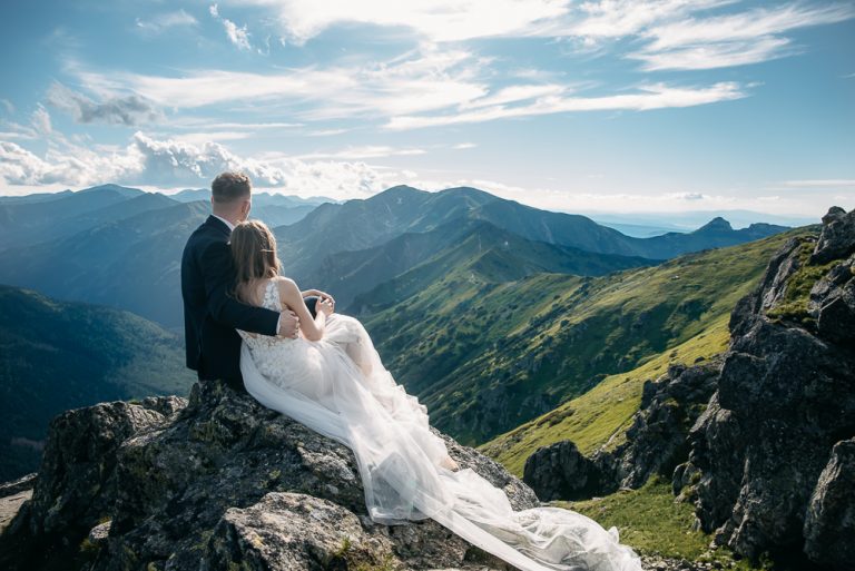 sesja ślubna tatry para młoda